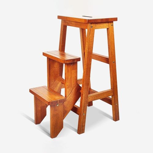Multifunction Usage Wood Step Stool Multifunction Usage Wood Step Stool