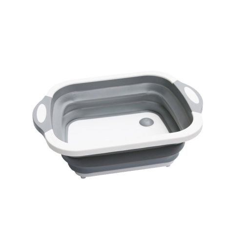 Multifunction Sink Cutting Board Chopping Board Folding Drain Basket Collapsible Cutting Board with Dish Tub Space Save Washing Board Multifunction Sink Cutting Board Chopping Board Folding Drain Basket Collapsible Cutting Board with Dish Tub Space Save Washing Board